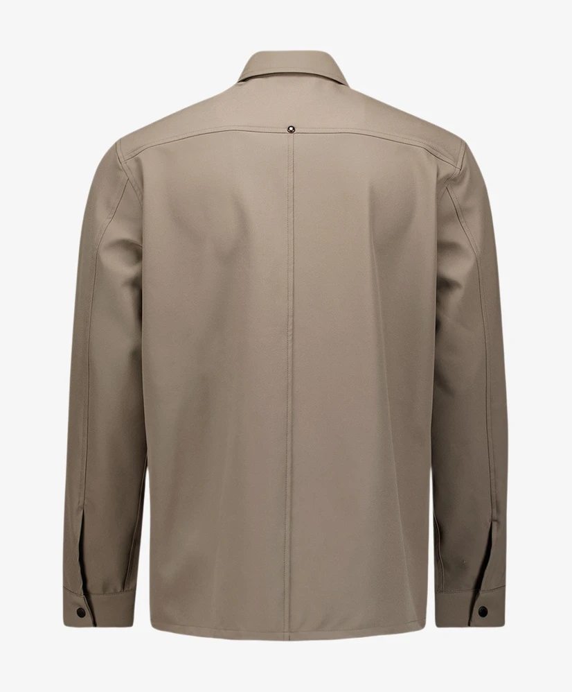 No Excess Overshirt Zipper