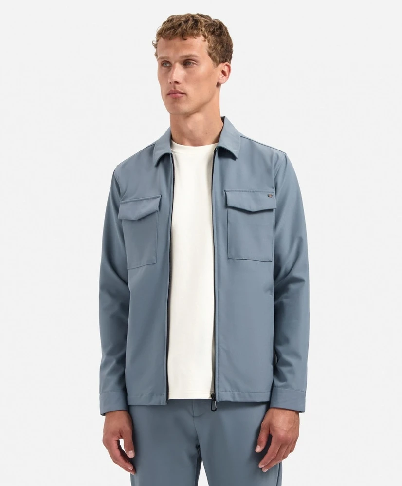 No Excess Overshirt Zipper