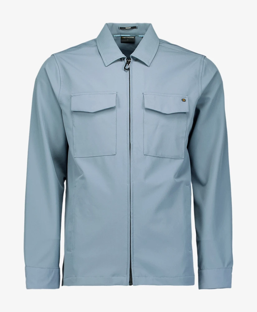 No Excess Overshirt Zipper