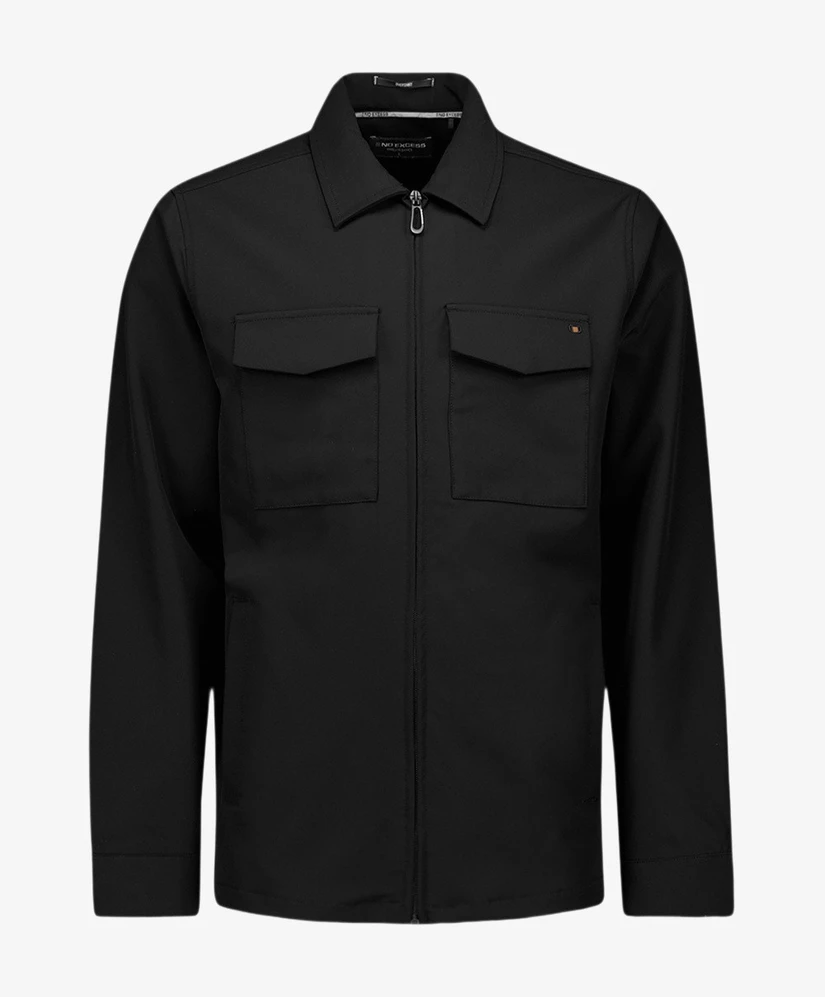 No Excess Overshirt Zipper