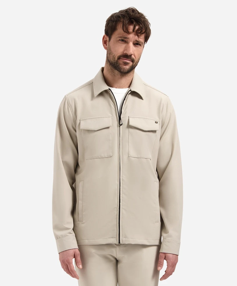 No Excess Overshirt Zipper