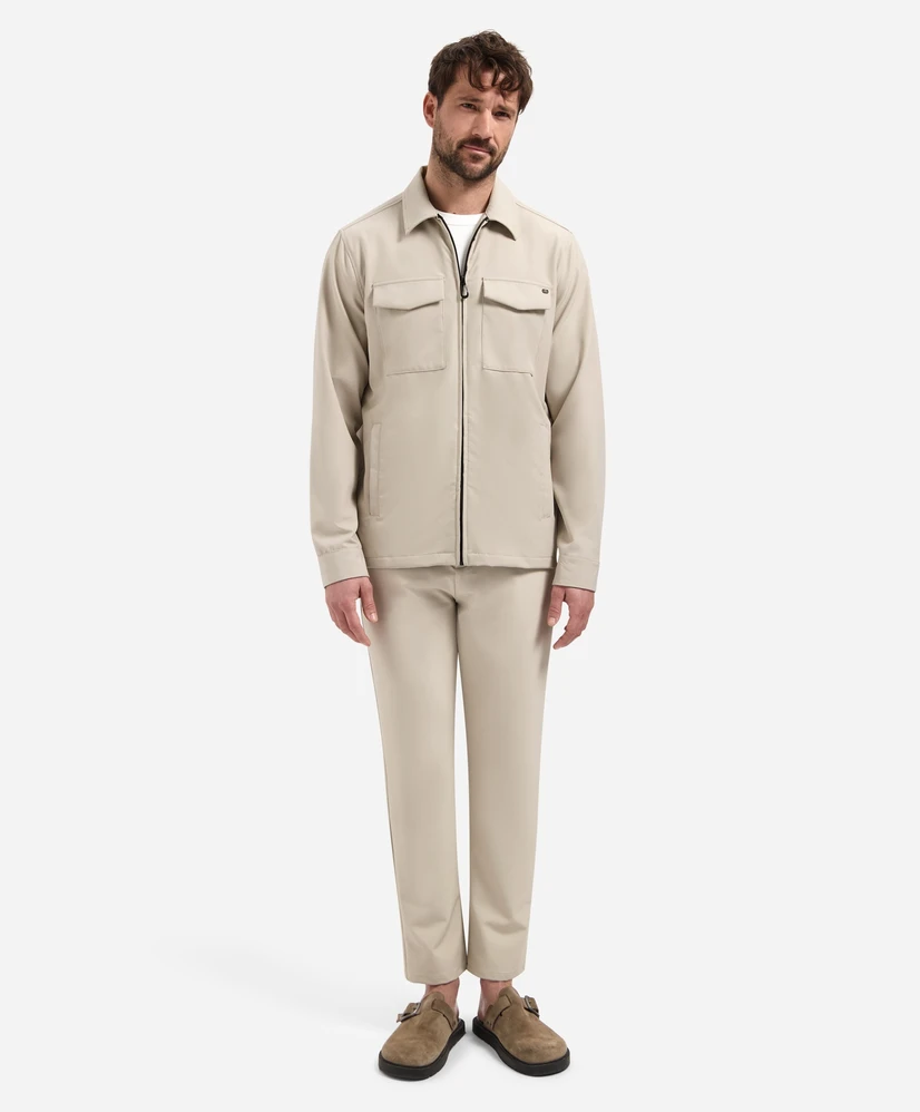 No Excess Overshirt Zipper