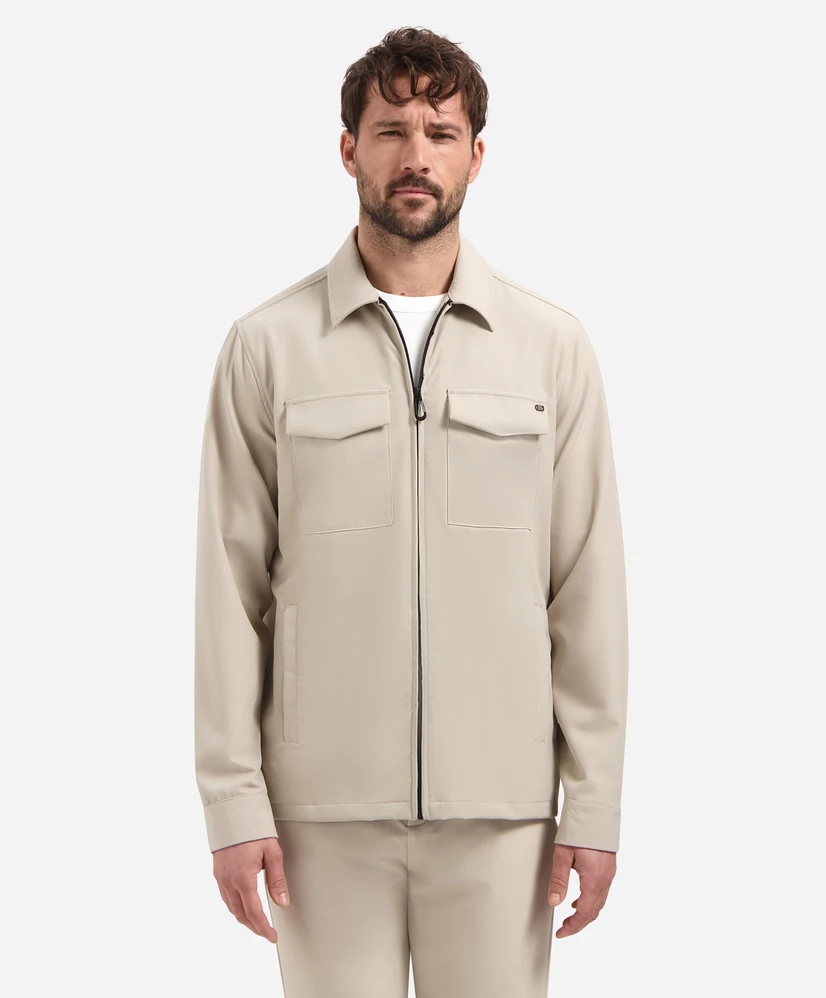 No Excess Overshirt Zipper