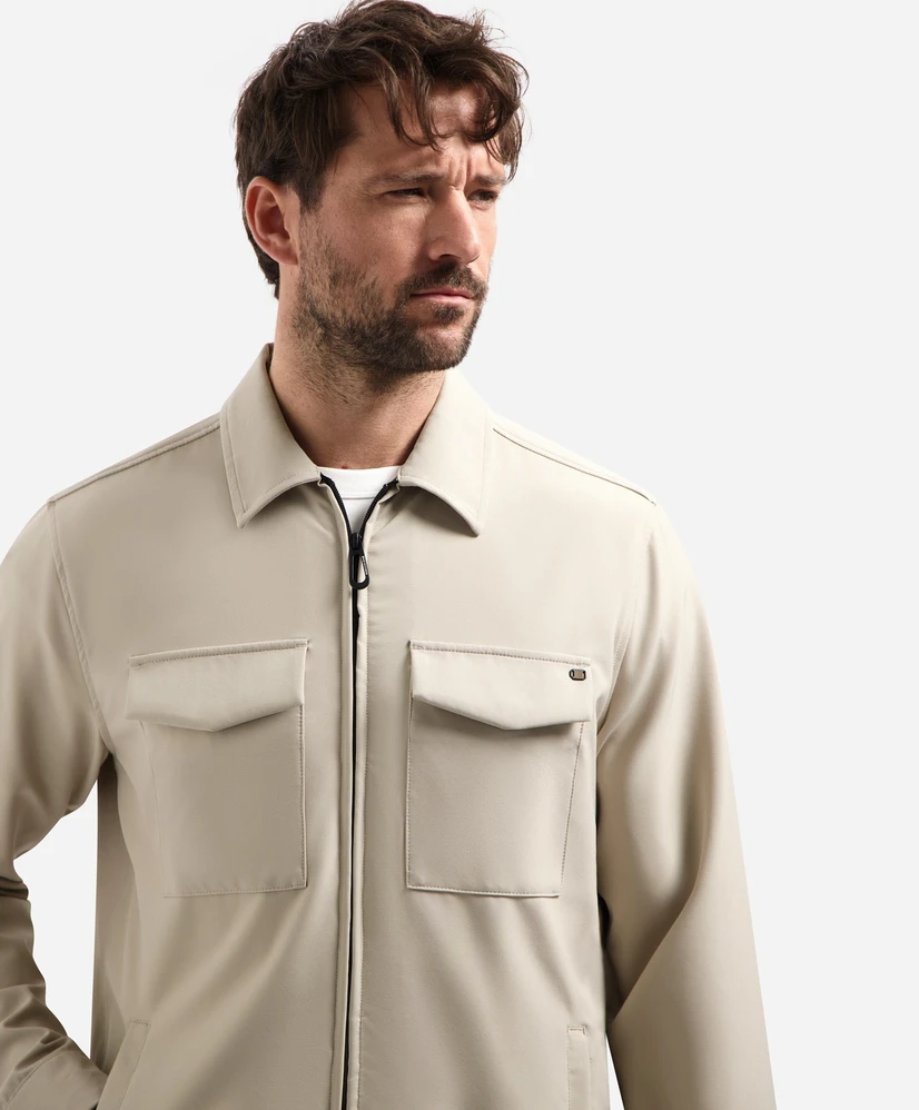 No Excess Overshirt Zipper
