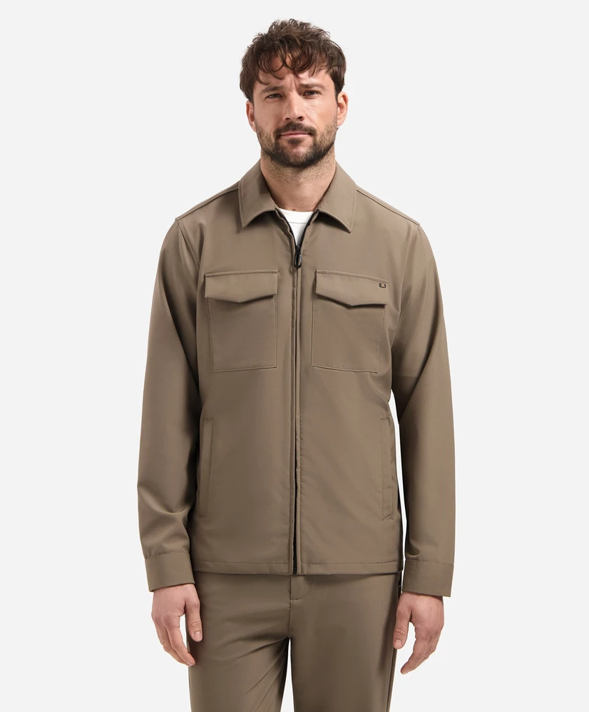 No Excess Overshirt Zipper