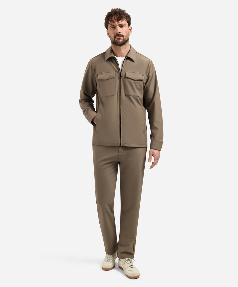 No Excess Overshirt Zipper