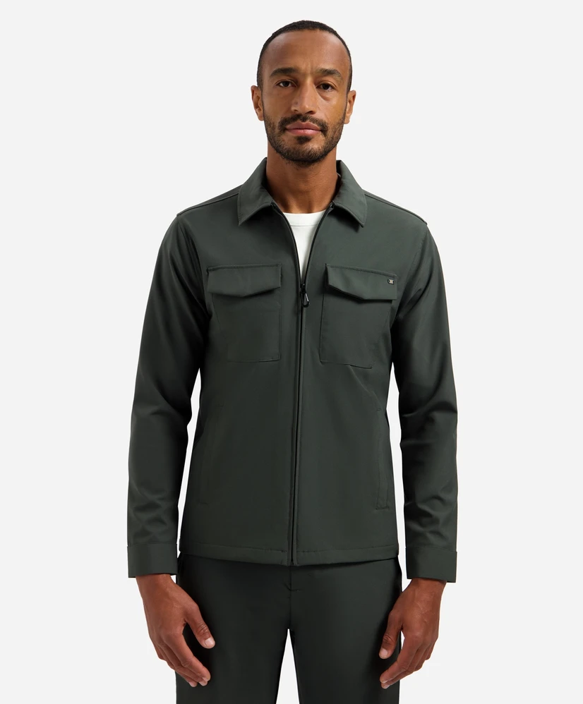 No Excess Overshirt Zipper
