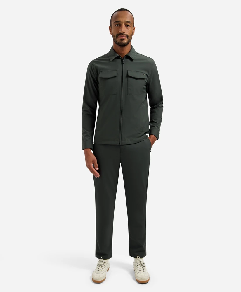 No Excess Overshirt Zipper