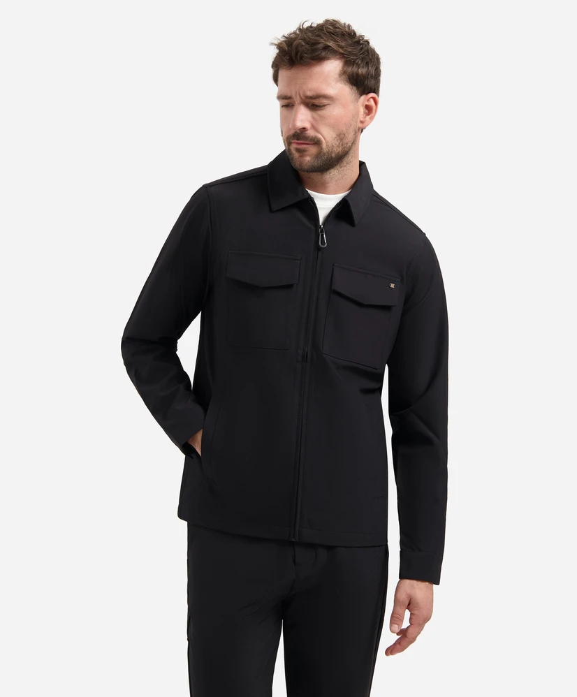 No Excess Overshirt Zipper