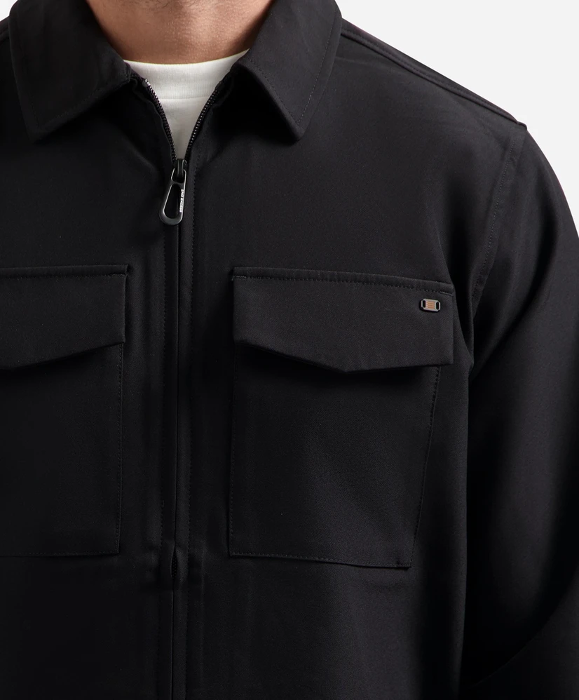 No Excess Overshirt Zipper