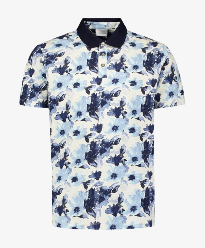 No Excess Polo Allover Print