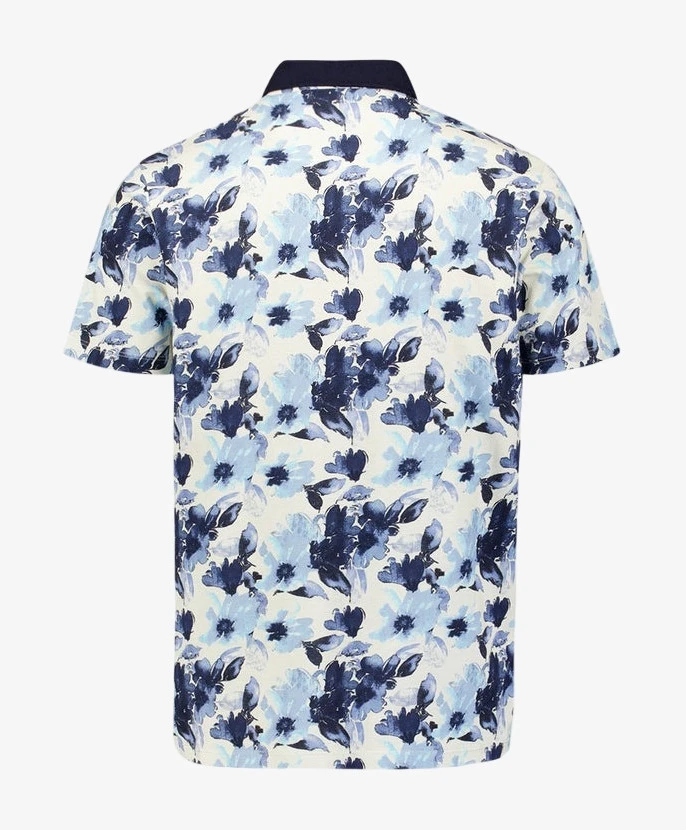 No Excess Polo Allover Print