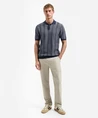 No Excess Polo Allover Structuur