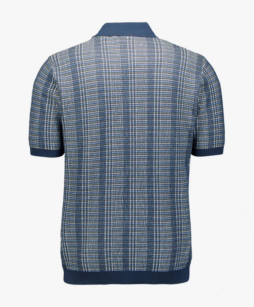 No Excess Polo Allover Structuur