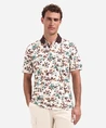 No Excess Polo Bloemenprint