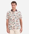No Excess Polo Bloemenprint
