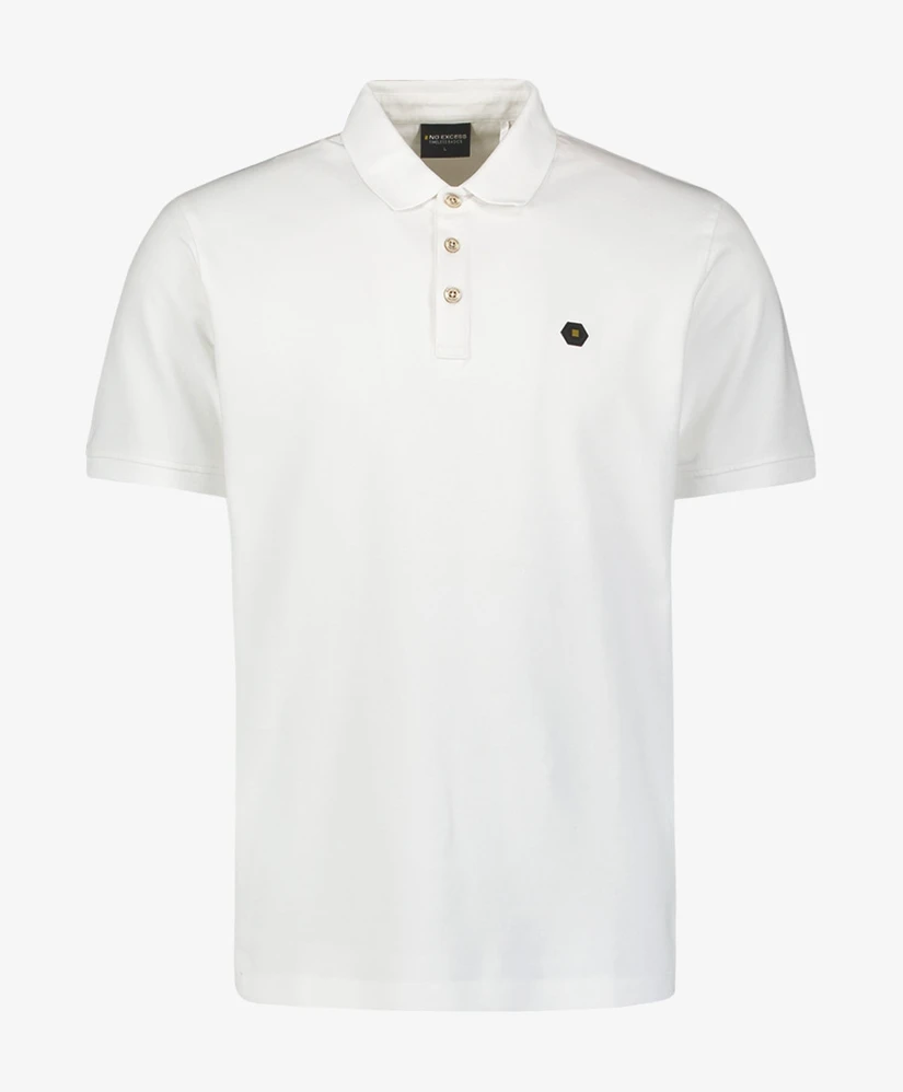 No Excess Polo Effen