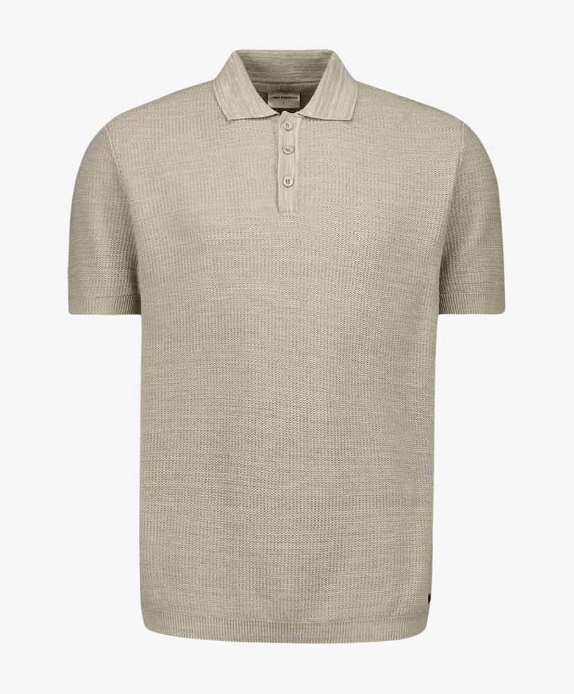 No Excess Polo Effen