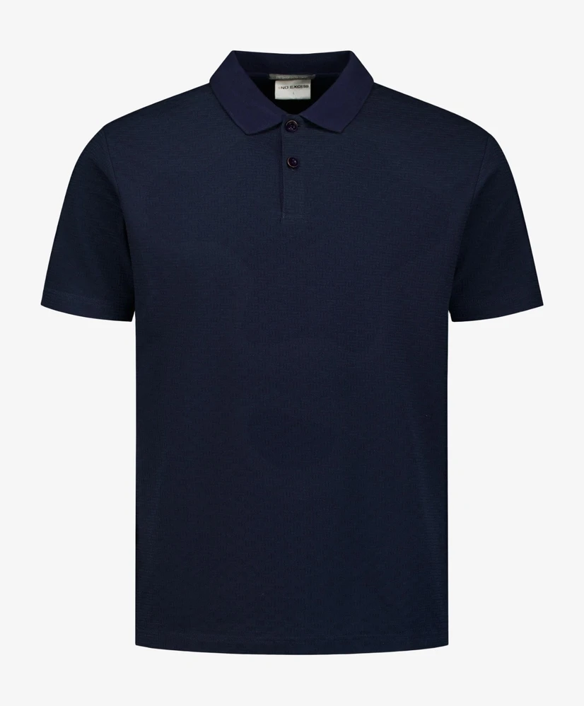 No Excess Polo Effen