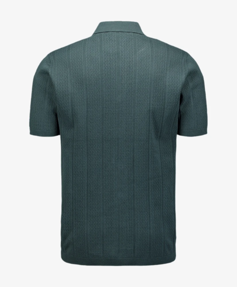 No Excess Polo Full Button