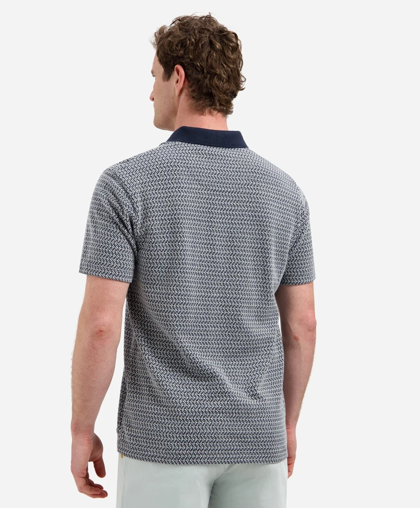 No Excess Polo Herringbone
