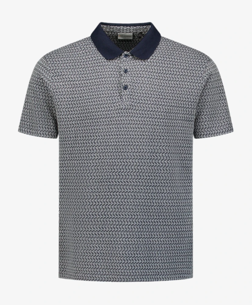 No Excess Polo Herringbone