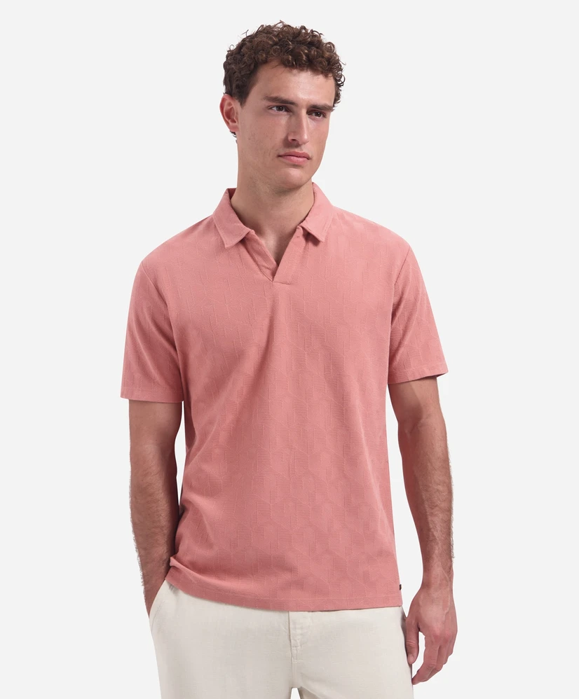 No Excess Polo Jacquard