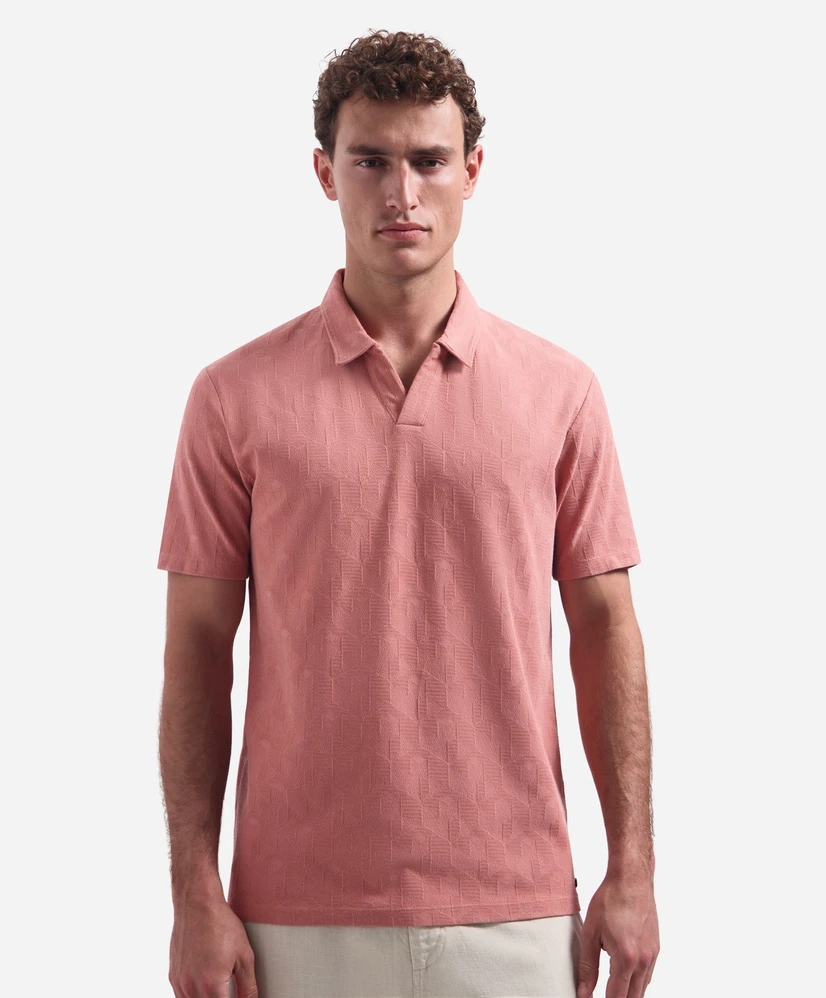 No Excess Polo Jacquard