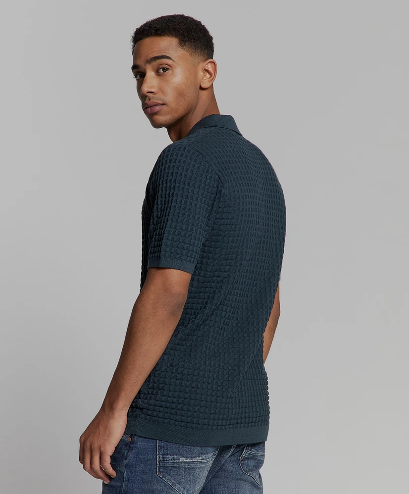 No Excess Polo Jacquard