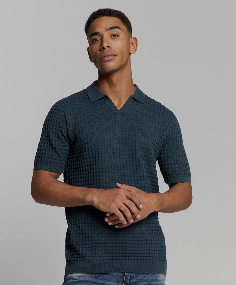 No Excess Polo Jacquard