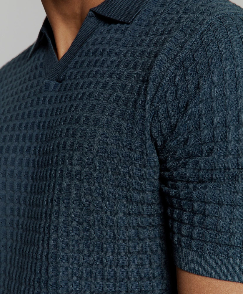 No Excess Polo Jacquard