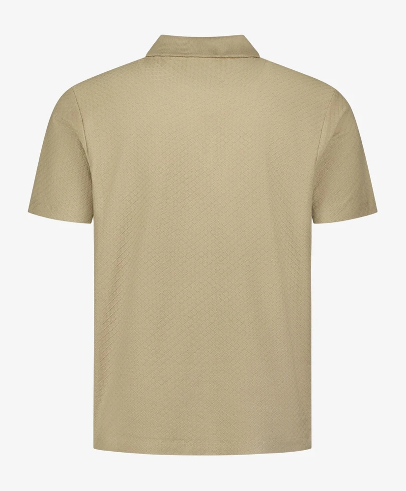 No Excess Polo Zip