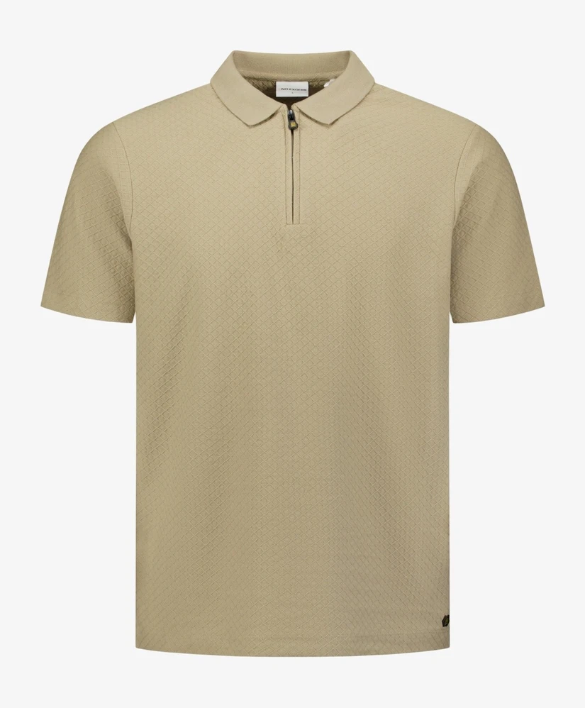 No Excess Polo Zip