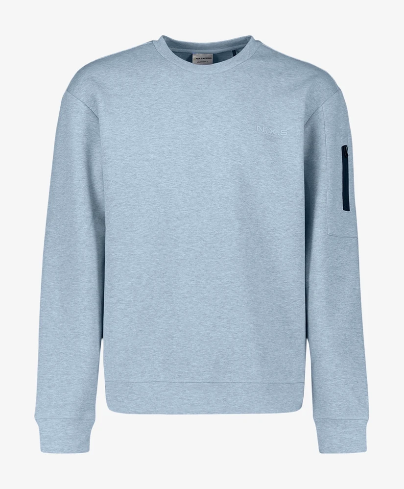 No Excess Sweater Bonded Melange