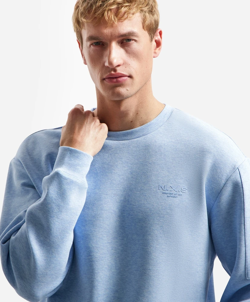 No Excess Sweater Bonded Melange