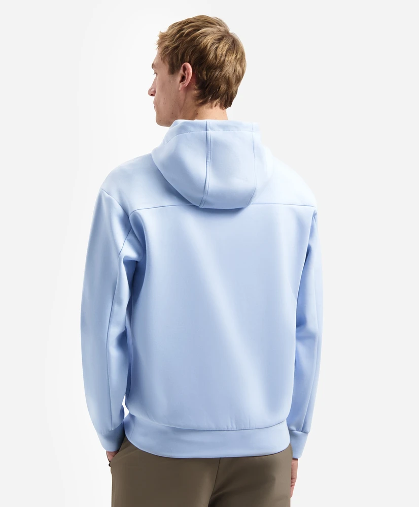 No Excess Sweatvest Hooded Interlock
