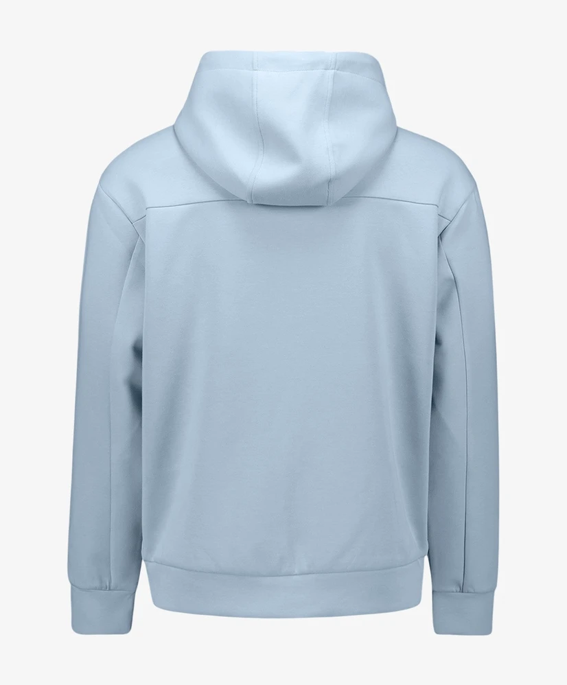 No Excess Sweatvest Hooded Interlock