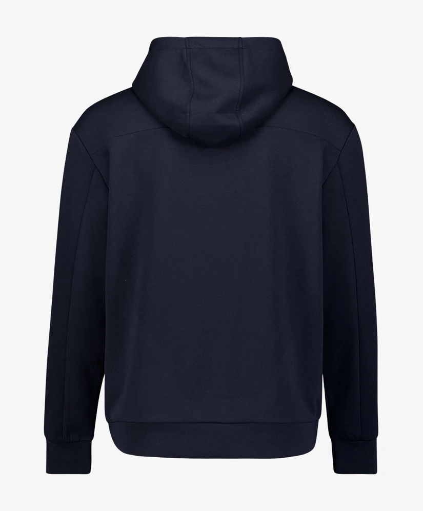 No Excess Sweatvest Hooded Interlock