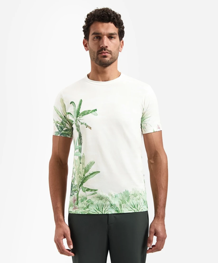 No Excess T-shirt Botanical Print