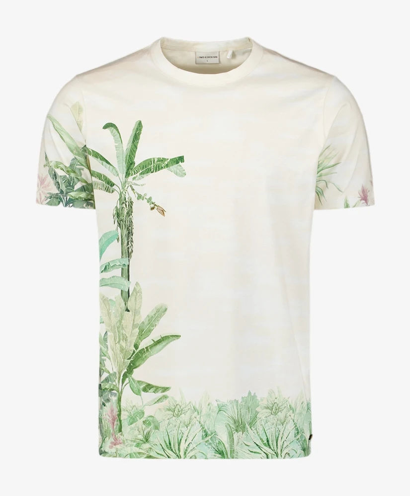 No Excess T-shirt Botanical Print