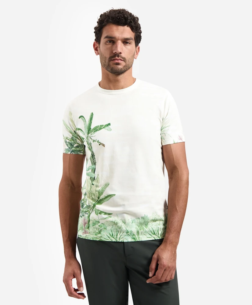 No Excess T-shirt Botanical Print
