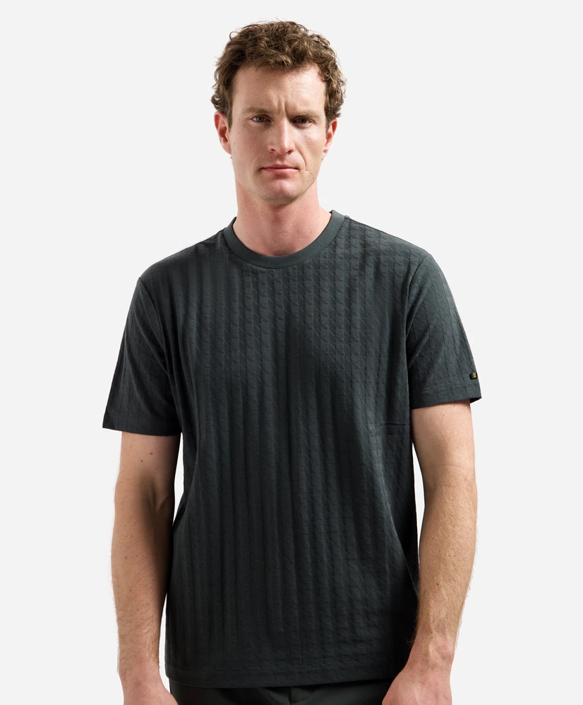 No Excess T-shirt Crewneck Solid Relief