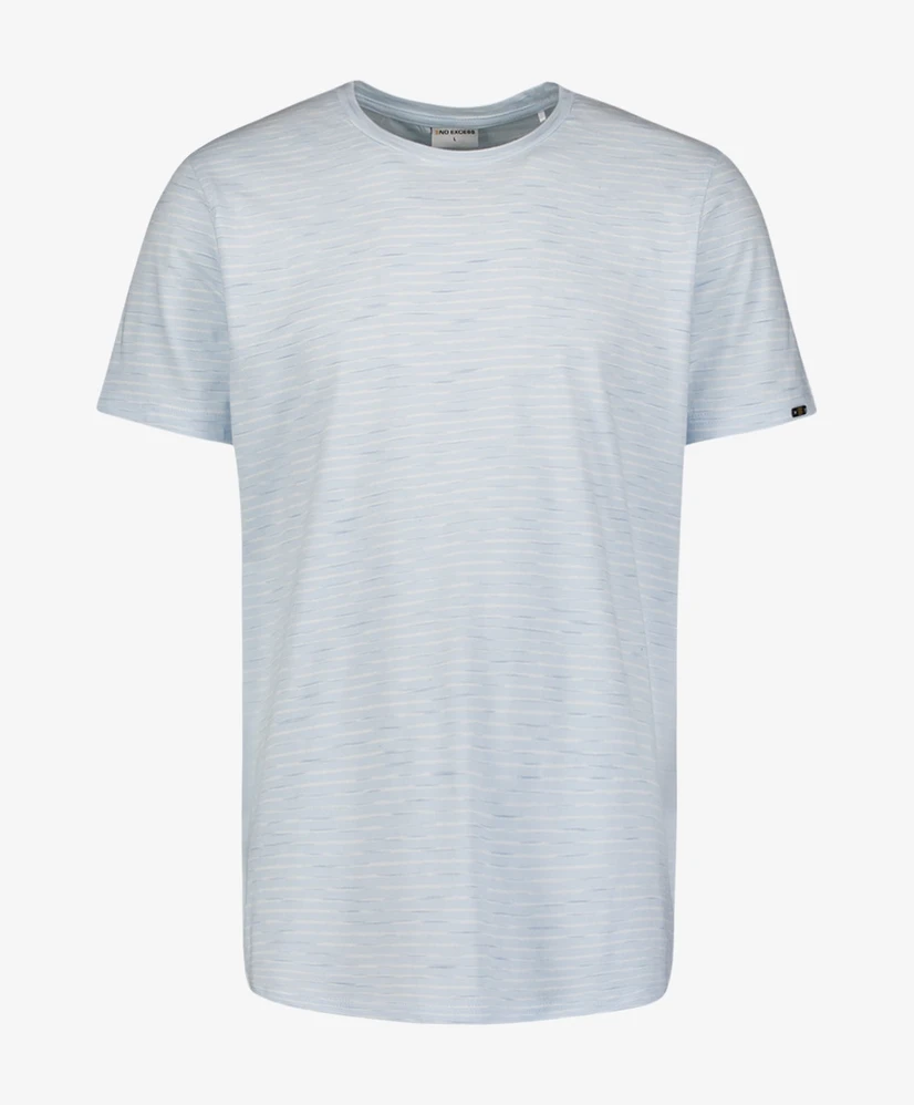 No Excess T-shirt Crewneck Striped