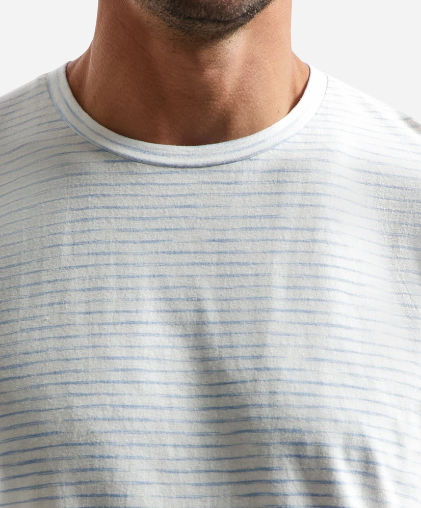 No Excess T-shirt Crewneck Striped