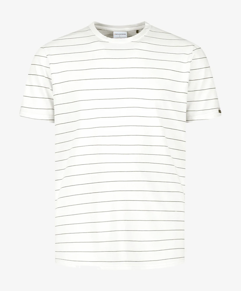 No Excess T-shirt Gestreept