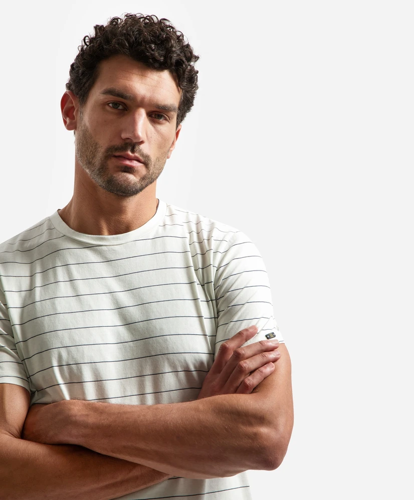 No Excess T-shirt Gestreept