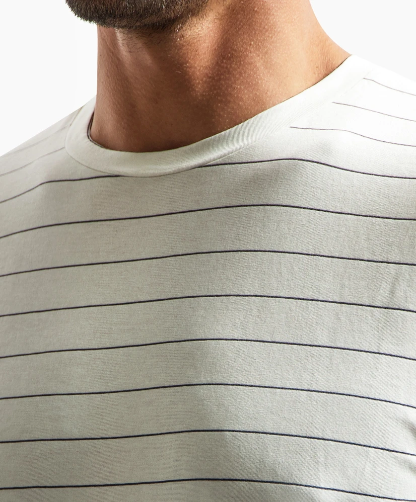 No Excess T-shirt Gestreept