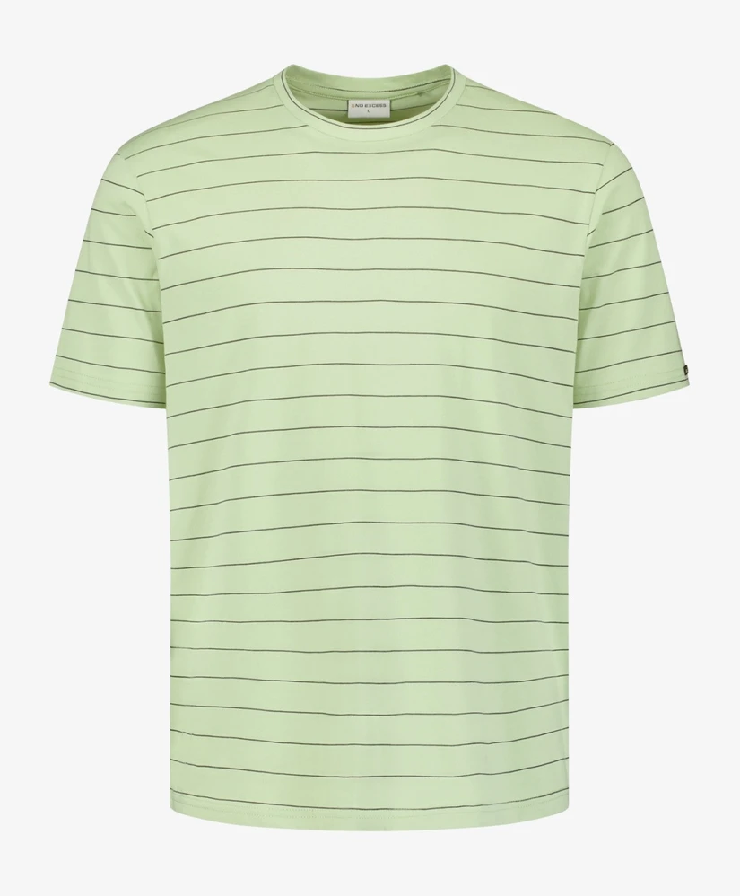No Excess T-shirt Gestreept