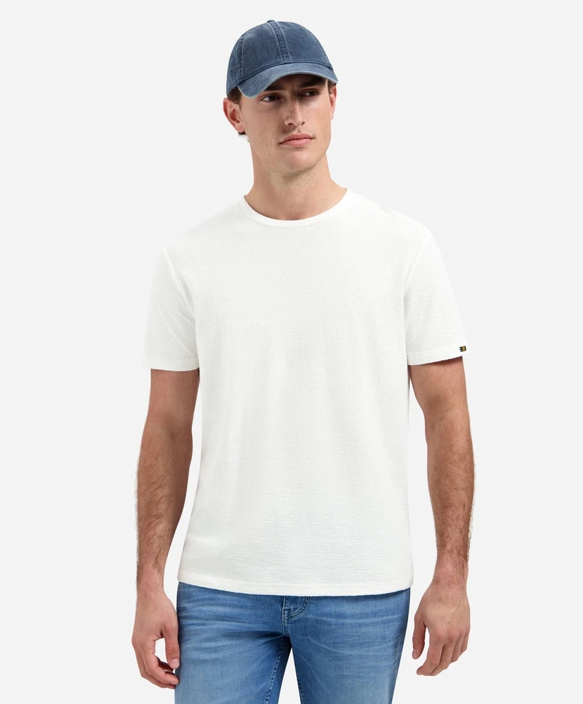 No Excess T-shirt Plain Round Neck