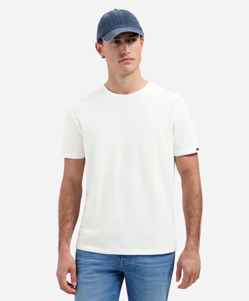 No Excess T-shirt Plain Round Neck